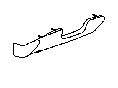 Pontiac 12360442 Lower Filler