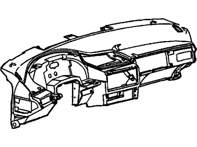 Pontiac 22581256 Instrument Panel