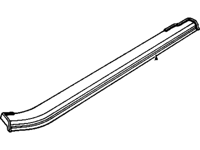 Pontiac 6000 Door Moldings - 10055269