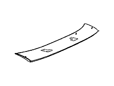 GM 21112433 Spoiler, Rear GM 21112433 Spoiler, Rear