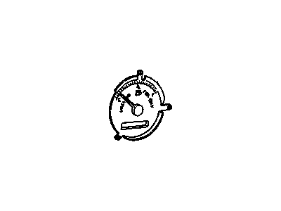 Chevy 6434023 Fuel Gauge