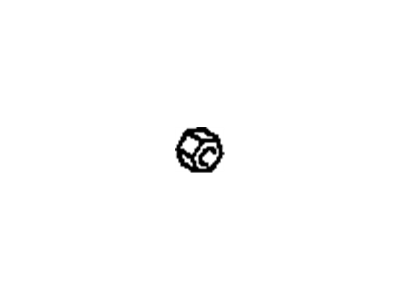 GM 3841497 Nut, Transmission Shift Shaft Lever Rod 3841497 GM Nut, Transmission Shift Shaft Lever Rod Illustration 1 of 1