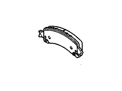 GMC Brake Pad - 84859031