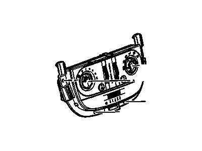 Buick A/C Switch - 25783277