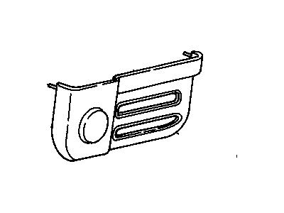 Chevy 15694957 MAP Pocket
