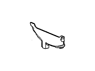 Pontiac 24505261 Converter Shield