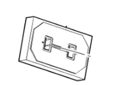 GM 22980099 Seal, Front And Rear Bumper/Fascia Face 22980099 GM Seal, Front And Rear Bumper/Fascia Face Illustration 1 of 1