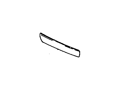 Cadillac 1638254 Molding