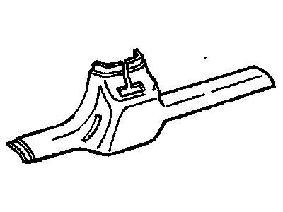 Pontiac 10275167 Pillar Trim