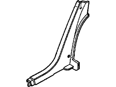 Pontiac 10174670 Lower Quarter Trim