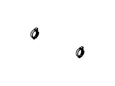 Hummer 15234822 STRAP,REAR BRAKE PIPE