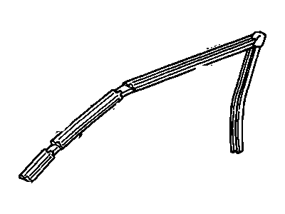 Cadillac DeVille Window Channel - 20666684