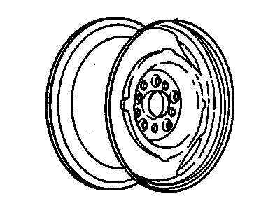 Cadillac 9590601 Wheel