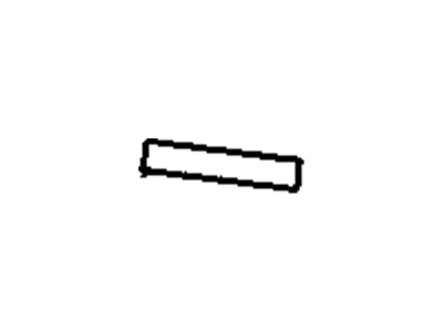 Oldsmobile 20380765 FOUNDATION,FRONT SIDE DOOR TRIM PANEL INSERT(HOOK)(457 MM LONG)(14.640)