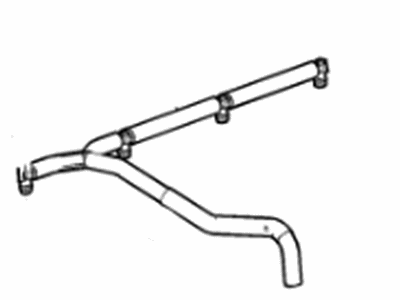 GMC 55495863 PIPE,FUEL INJECTOR FUEL RETURN(INCLUDES 35)
