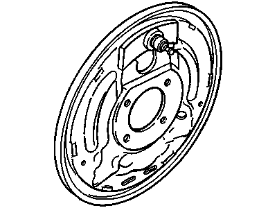 GMC 3841173 PIN,REAR BRAKE SHOE ANCHOR(NOT SHOWN)