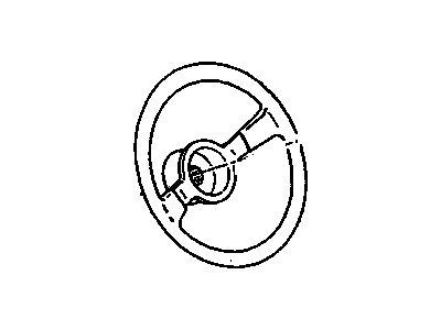 Chevy Cavalier Steering Wheel - 17981226