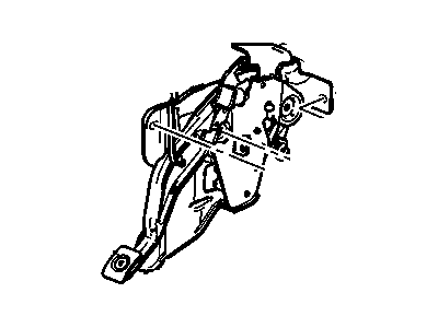 Chevy 20832044 Parking Brake Control
