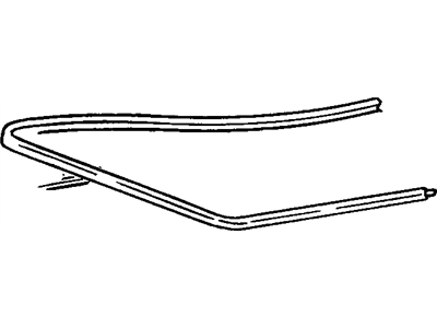 1992 Pontiac Firebird Weather Strip - 10202305