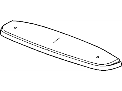 GM 15226947 Deflector Package, Roof Panel GM 15226947 Deflector Package, Roof Panel