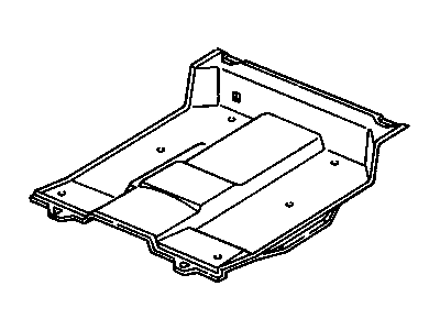 Chevy Blazer Floor Pan - 15696937