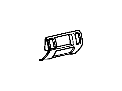 Oldsmobile 25650396 Defroster Trim