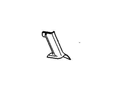 Pontiac 10126901 Upper Quarter Panel Retainer Clip