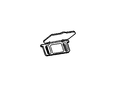 Chevy 12500367 Visor Mirror