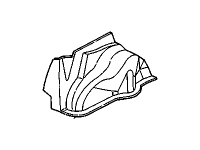 Chevy 10095729 Wheelhouse Trim