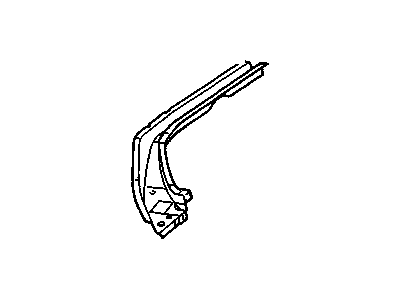 GM 10203560 Frame Rail, Rear Passenger Side 10203560 GM Frame Rail, Rear Passenger Side Illustration 1 of 1