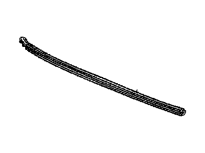 Chevy 475762 Rear Molding