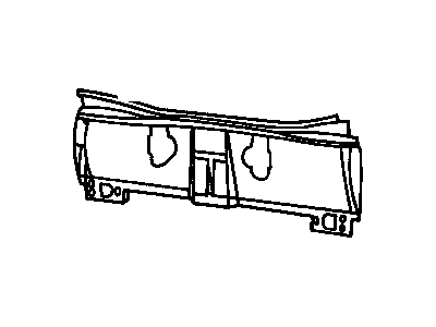 Pontiac 20561382 Panel Below Lid