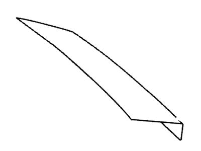 20695156 GM Lid, Rear Illustration 1 of 1