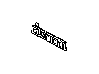 Buick 20433478 Nameplate
