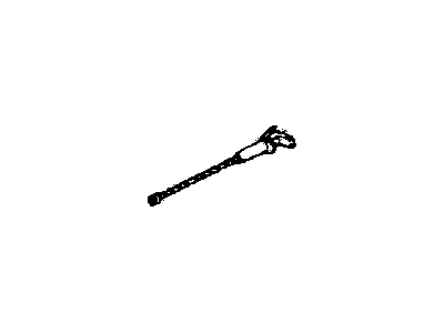 GM 1253552 Handle, Parking Brake Release 1253552 GM Handle, Parking Brake Release Illustration 1 of 1
