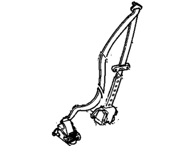 1994 Chevy Lumina Seat Belt - 12521404
