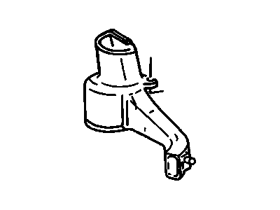 Cadillac Allante Air Intake Coupling - 25099158