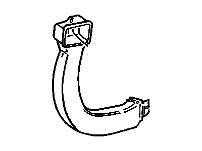 Cadillac 25099159 Air Duct