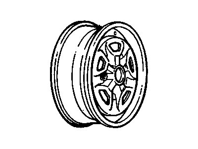 Oldsmobile Cutlass Cruiser Spare Wheel - 10172901