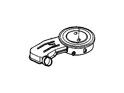 Oldsmobile Cutlass Calais Air Filter - 25098332