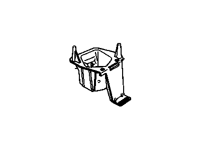 GM 25533178 Bracket, Windshield Washer