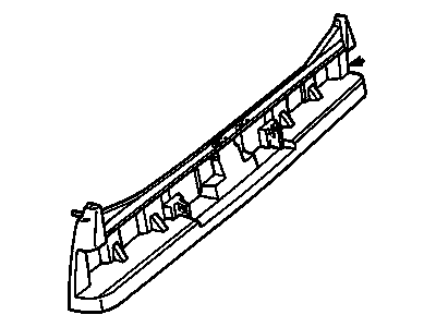 Chevy 20541117 Finish Panel