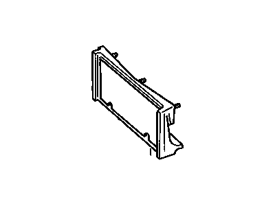 Cadillac 1629146 License Bracket