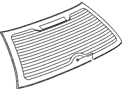 Saturn 21172040 Lift Gate Glass