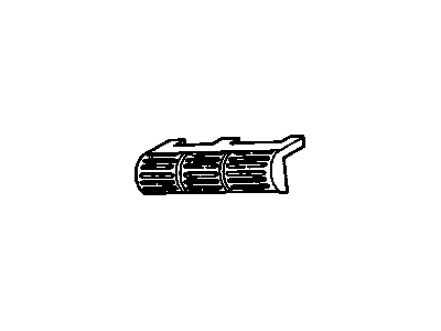 GM 10170038 Air Outlet 10170038 GM Air Outlet Illustration 1 of 1