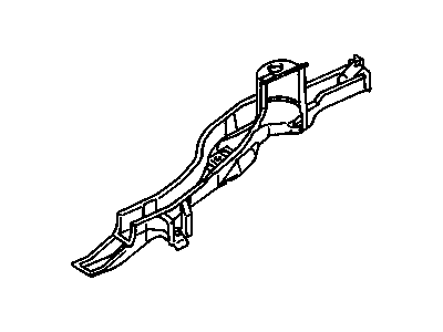 GM 30019286 Frame Rail, Rear Driver Side 30019286 GM Frame Rail, Rear Driver Side Illustration 1 of 1