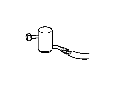 2000 Chevy Express 2500 A/C Hose - 15026429