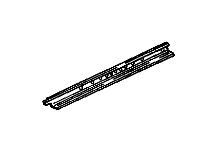 25628726 GM Rocker Reinforcement, Inner Passenger Side Illustration 1 of 1