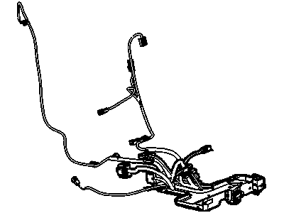 22893477 GM Harness, Body Wiring, Passenger Side Illustration 1 of 1