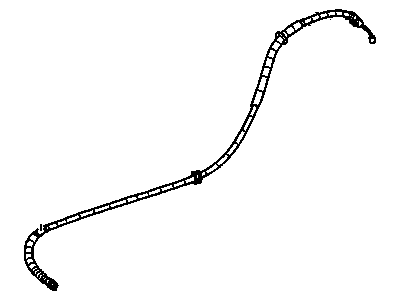 Pontiac Parking Brake Cable - 15875458